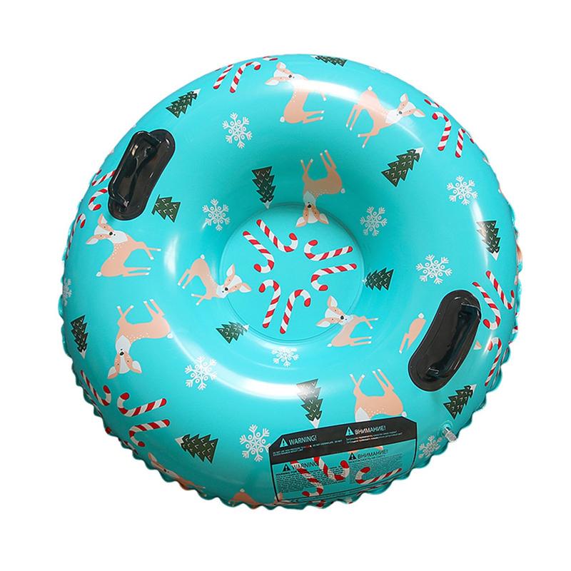 

Snow Tube, Leakproof Thickened Wear-Resistant Heavy Duty Hard Bottom Sleds Snow with Handles Snow Sled for Adults