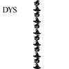 Halloween Theme Decor Party Felt Hanging Garland, Creepy Pumpkin Ghost Skull Witch Hat Indoor Outdoor Festive Banners Streamer, Horror Banner Backdrop