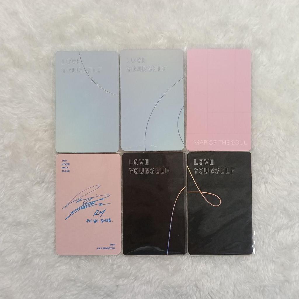 [USED] BTS RM Kim Namjoon trading cards bulk sale
