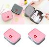 Mini Square Multi Functional Portable Pill Storage Bag For Medications And Cosmetics