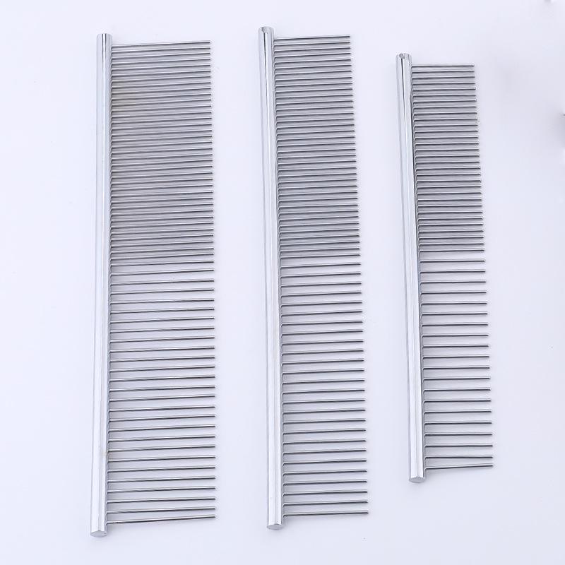 Pet Grooming Pin Comb: Remove Loose Hair for Cats, Kittens & Dogs