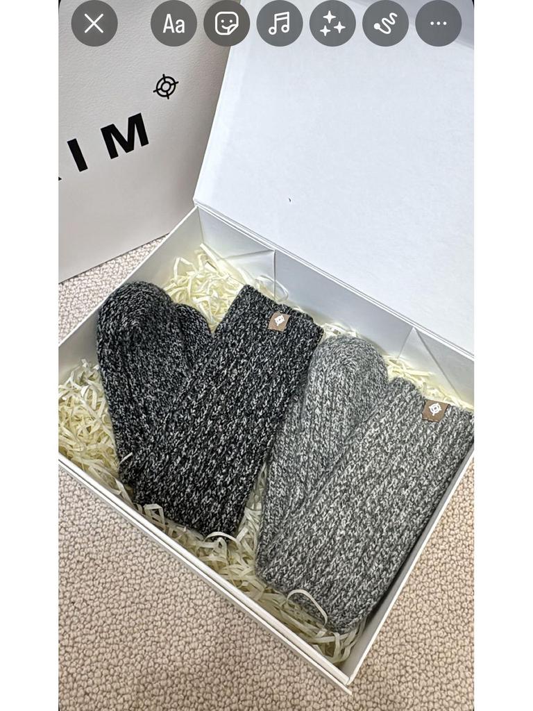 2025 Autumn/Winter Wool Blend Mid-Calf Socks - Nordic & Korean Style, Fair Isle Pattern, Warm.