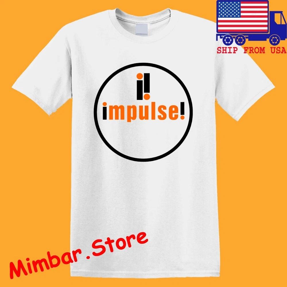 Impulse Records Мужская Белая Размер S-5XL 3XL