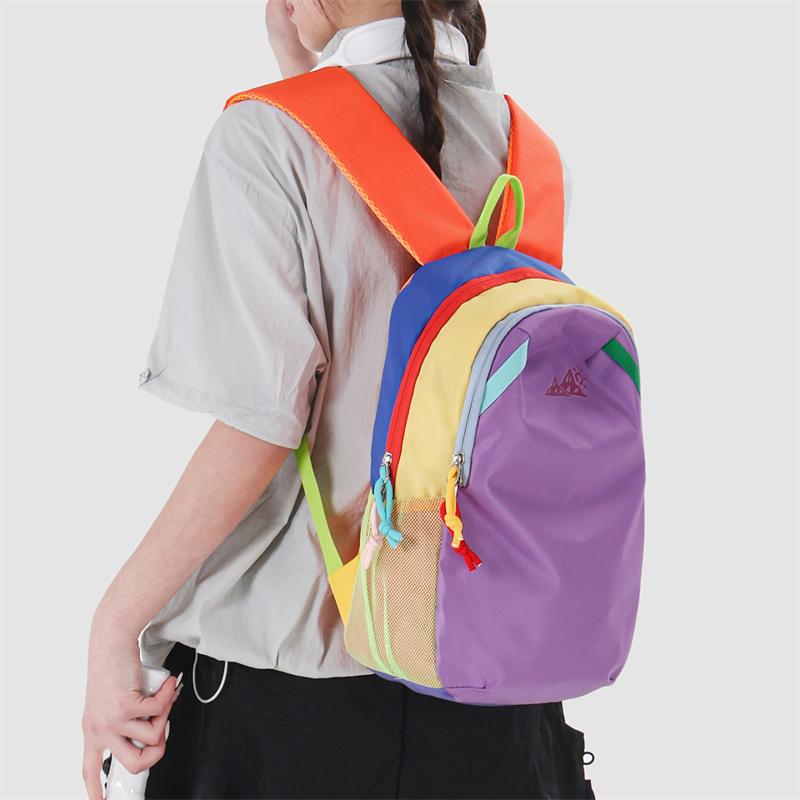 Outdoor Kontrast Rucksack Schülerrucksack Leichter Reiserucksack