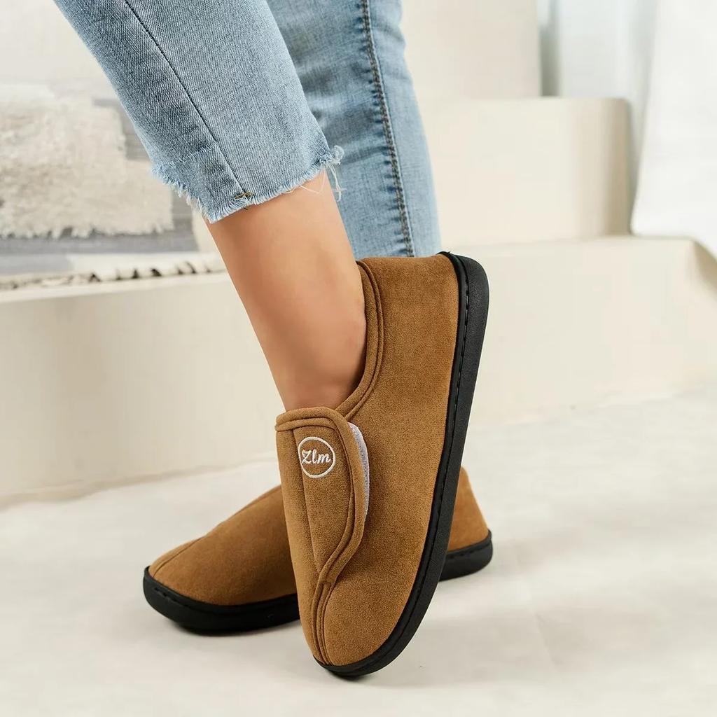 Solide Runde Zehenpartie Lässige Ballerinas Warme Flache mit 2024 Hochwertige Schuhe für Damen Outdoor Winter Loafers Sapatos Baixos Femininos