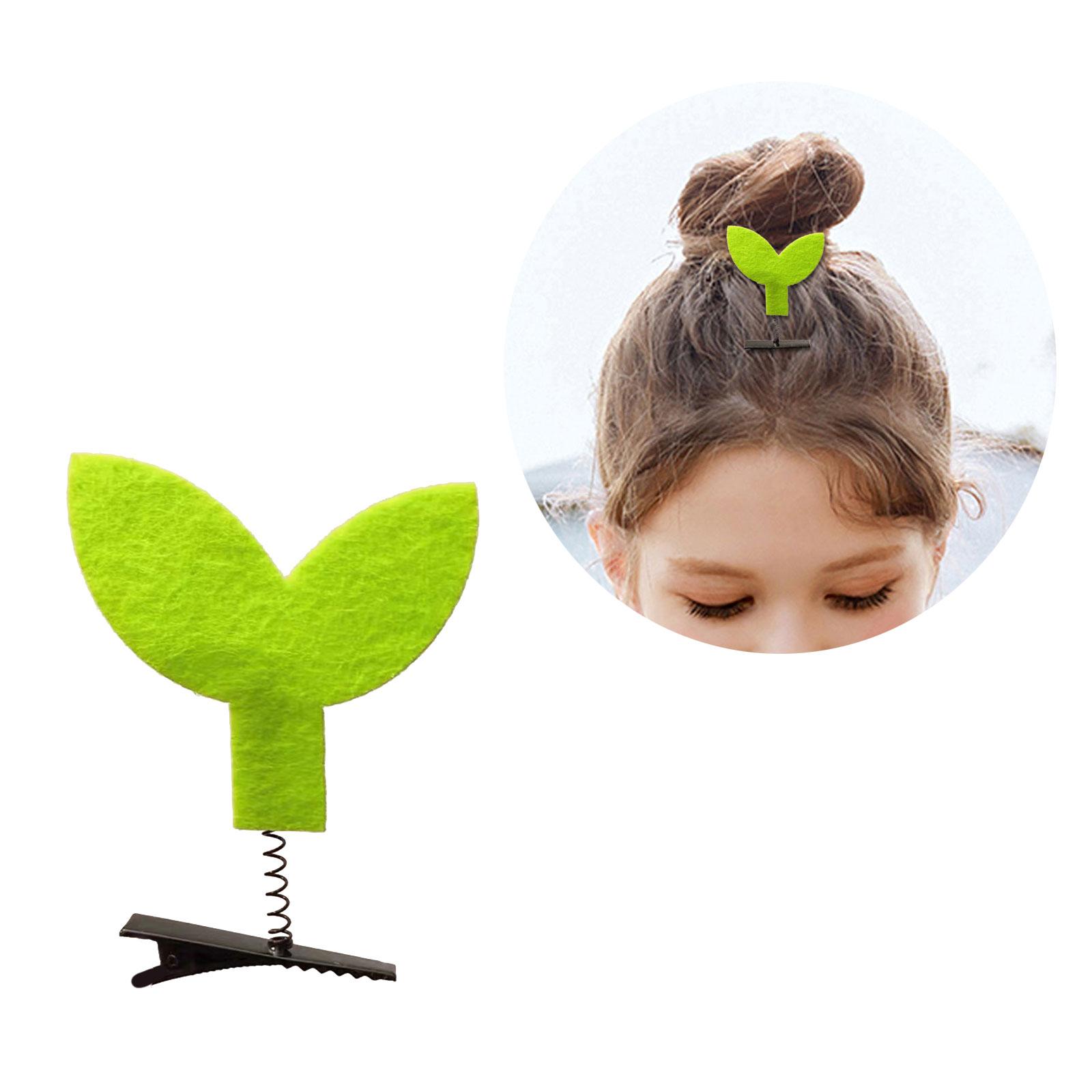 

Exclamation Mark Showy Hair Clip Fun Showy with Flower Side Clip for Girl Fun Hair Clip Realistic Showy Hair Barrettes L