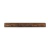 Fireplace Mantel Wood Shelf Floating Rustic Fireplace Mantel 84" Brown