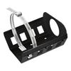 1set Propane Tank Bracket With Accessory 5-pound Adjustable Bracket Stainless Steel For Grilling Heating Outdoor Activities