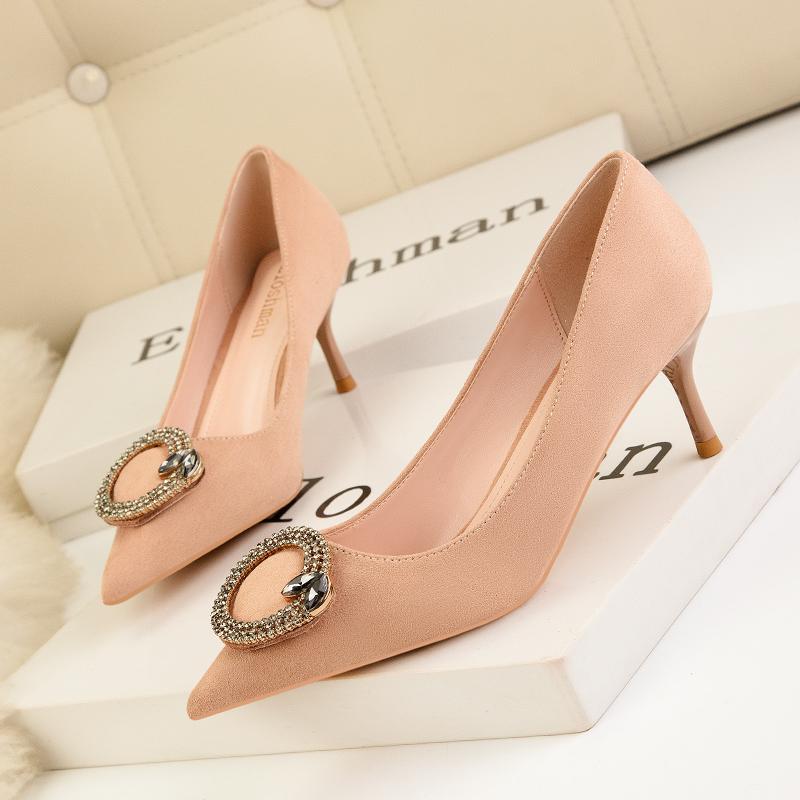 Fashion Women Shoes Rhinestone Women Pumps Stiletto Women Shoes Sexy High Heels Wedding Shoes Luxurious Women Heels Party Shoes Female