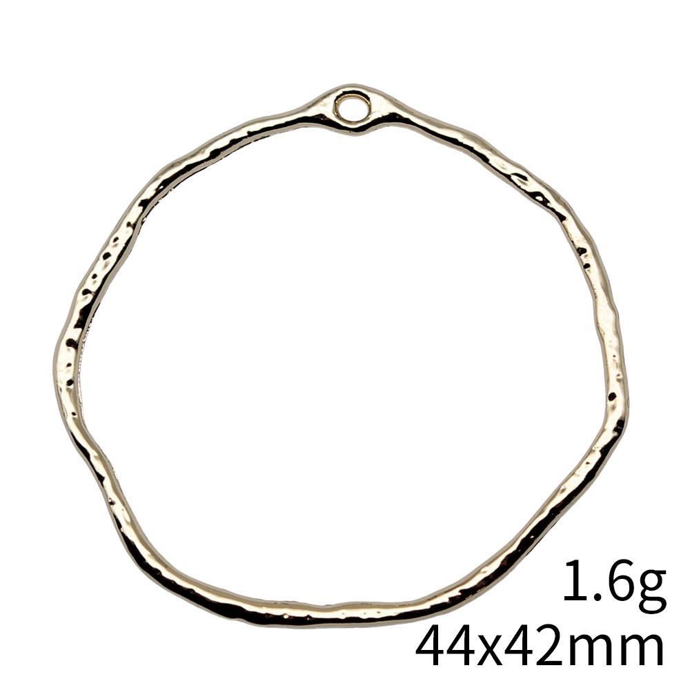 Wedding Anniversary Charms For Italian Bracelet Geometric Hollow Charms Pendant Women's Clothing Pendant Accessories