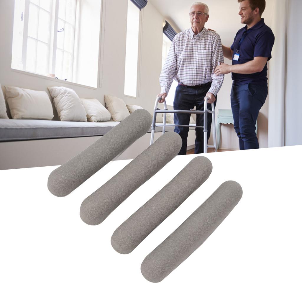 4pcs Crutch Underarm Pads Prevent Slipping Soft Replacement Crutch Armpit Cushion
