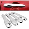 Chrome Plated Side Door Handle Cover Trims Fit for 03 04 05 06 07 Mazda 2 3 5 6