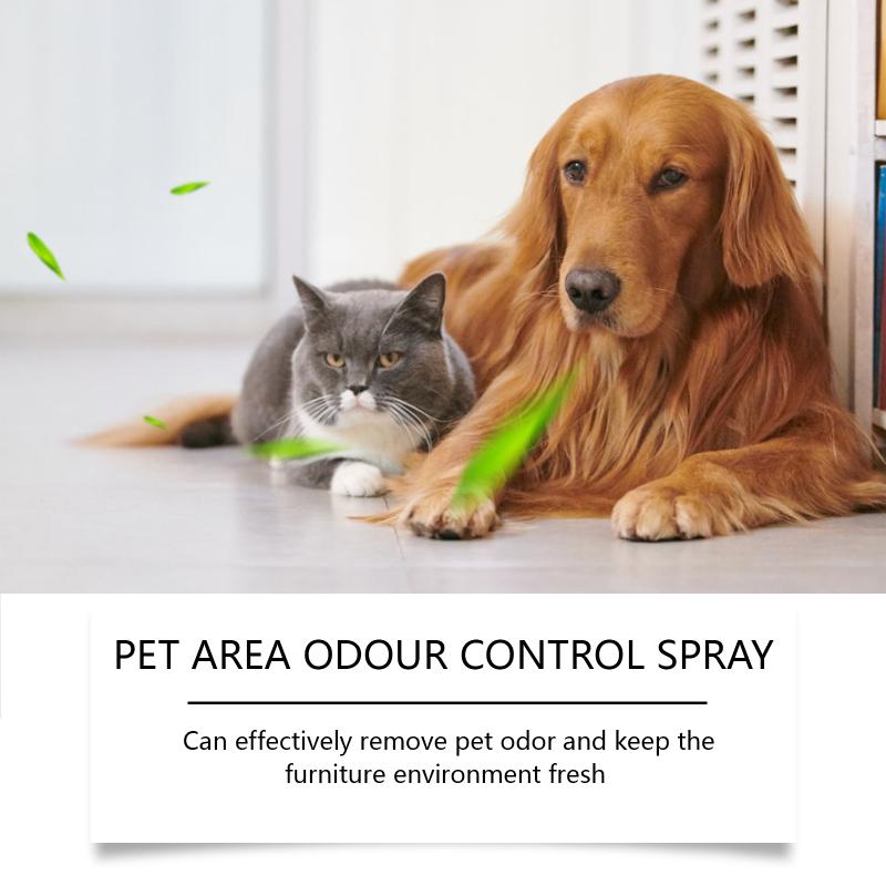 Dog Cat Household Air Freshener Spray Lasting Pet Odor Blocking for Apartment and Room Use