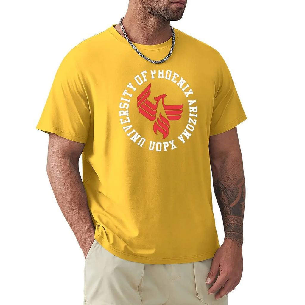 The University of Phoenix Thinking Ahead T-Shirt blacks edition hippie clothes white t shirts