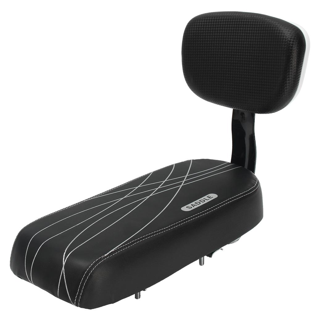 Buy Durable Black Bicycle Comfort Gel Rear Bike Seat Pad Cushion Cover