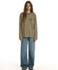 Kimseupeulesikoteunmakes Mini Bam Line Stripe Ls Tee Beige