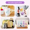 10/30/50PCS Cute Dream Star Cat Sticky PVC Sticker Aesthetic Stationery DIY Decoration Scrapbooking School Supplies