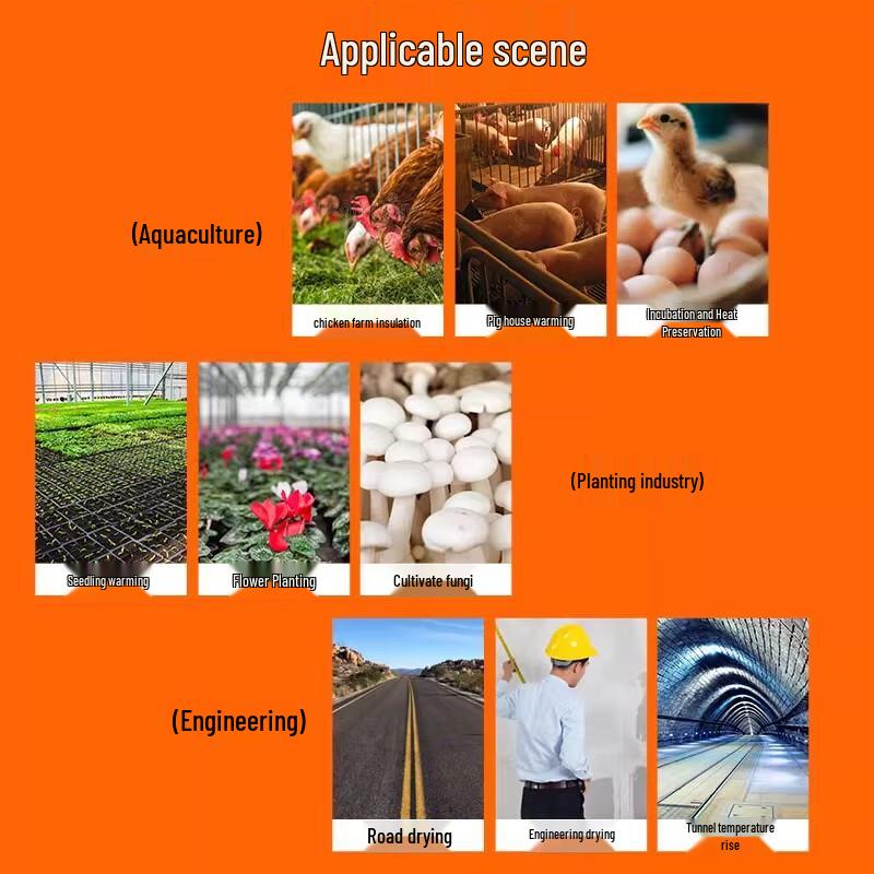 LIUQI Gas Fan Heater