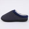 Fashion Shevalues Winter Furry Slippers For Men New Slip On Home Slides Soft Sole Cozy Indoor Slides Plush Lining Men's Cotton Slippers