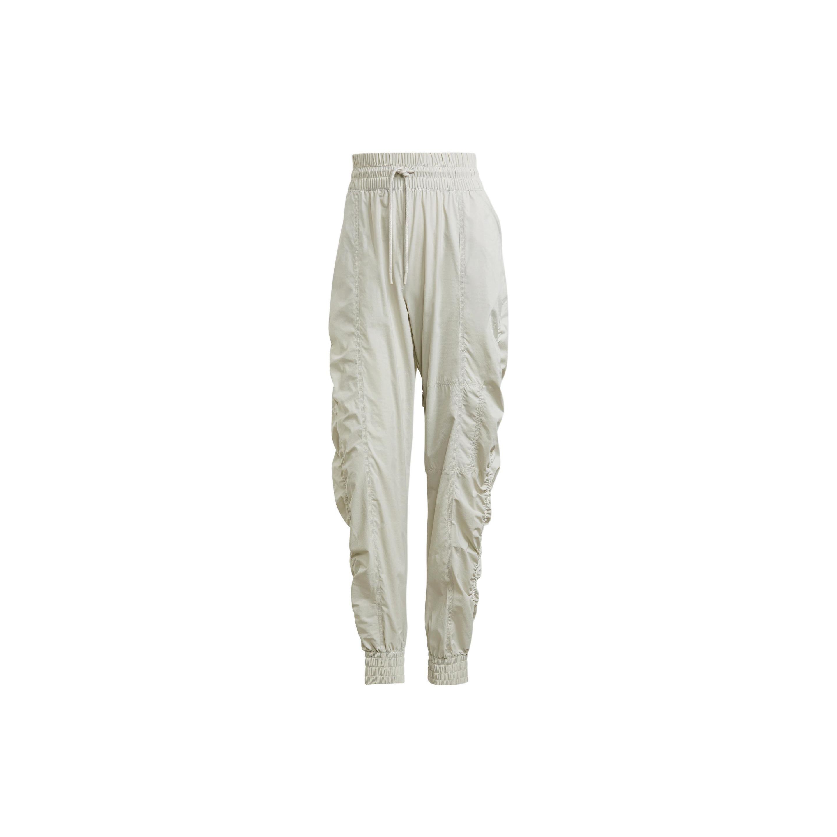Женские джоггеры с логотипом Adidas X Stella McCartney и кулиской, серебристо-серые GQ1213 XS
