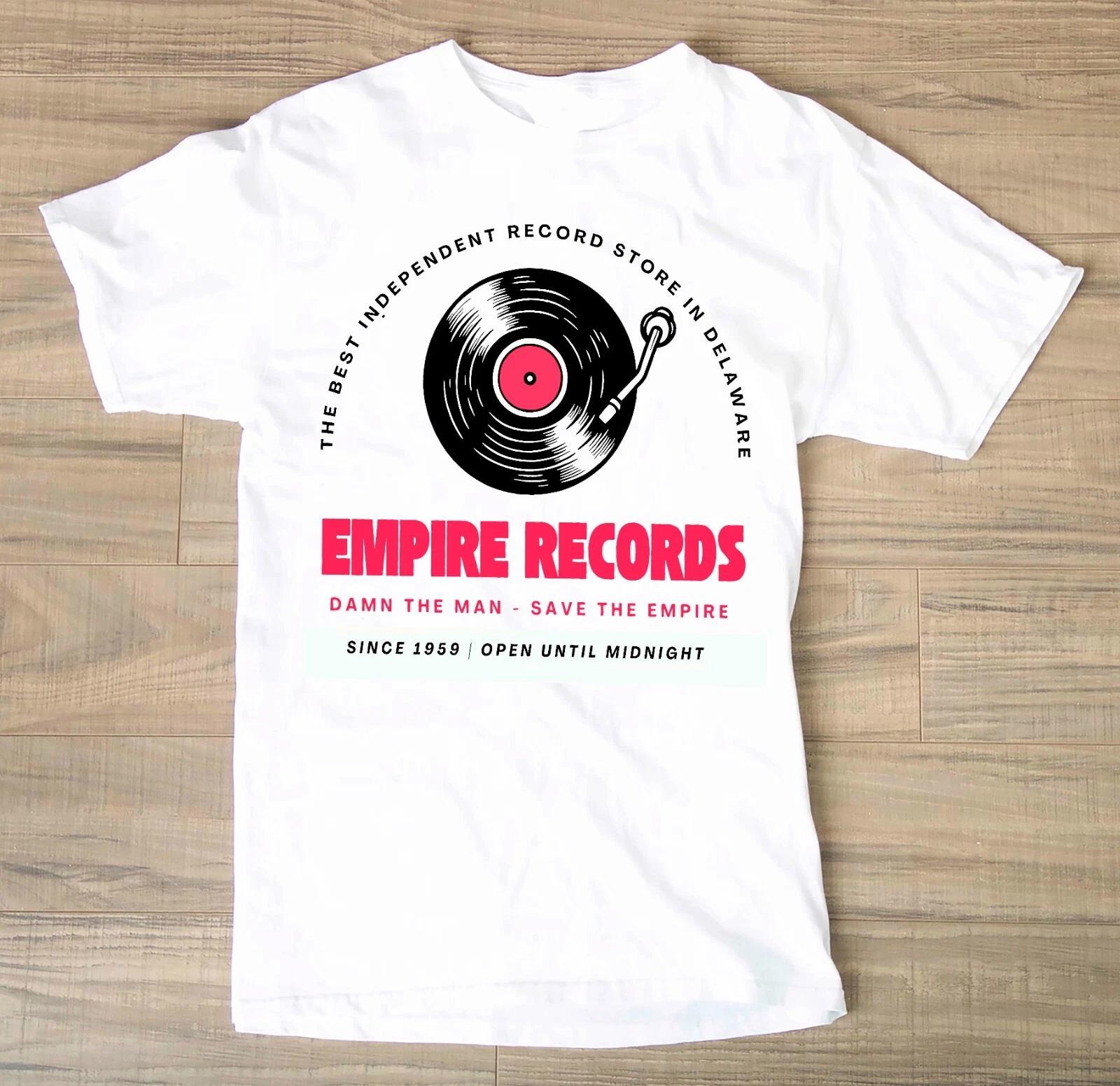 Empire Records Movie Damn the Man studio promo Cotton T -Shirt XL S