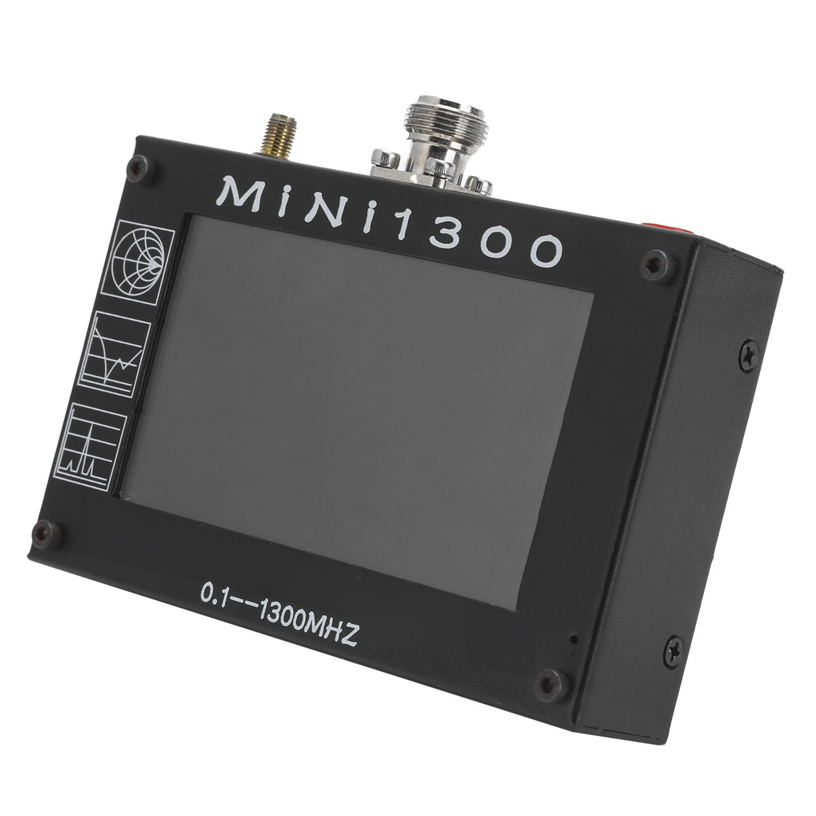 

Анализатор антенн 4,3 дюйма ЖК-дисплей 0,1‑1300 МГц HFVHFUHF Аналитические приборы MINI1300