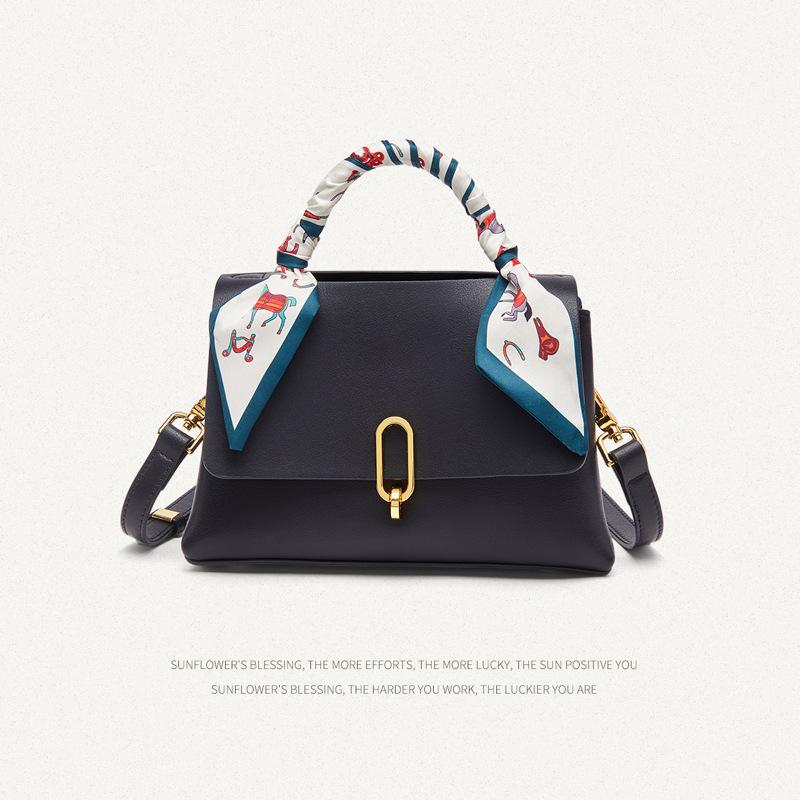 

Mrs. Qiao Handbag Source Manufacturer 2025 New High-End Women s Handbag Genuine Leather Women s Crossbody Bag Long22CM*Wide9CM*High16CM