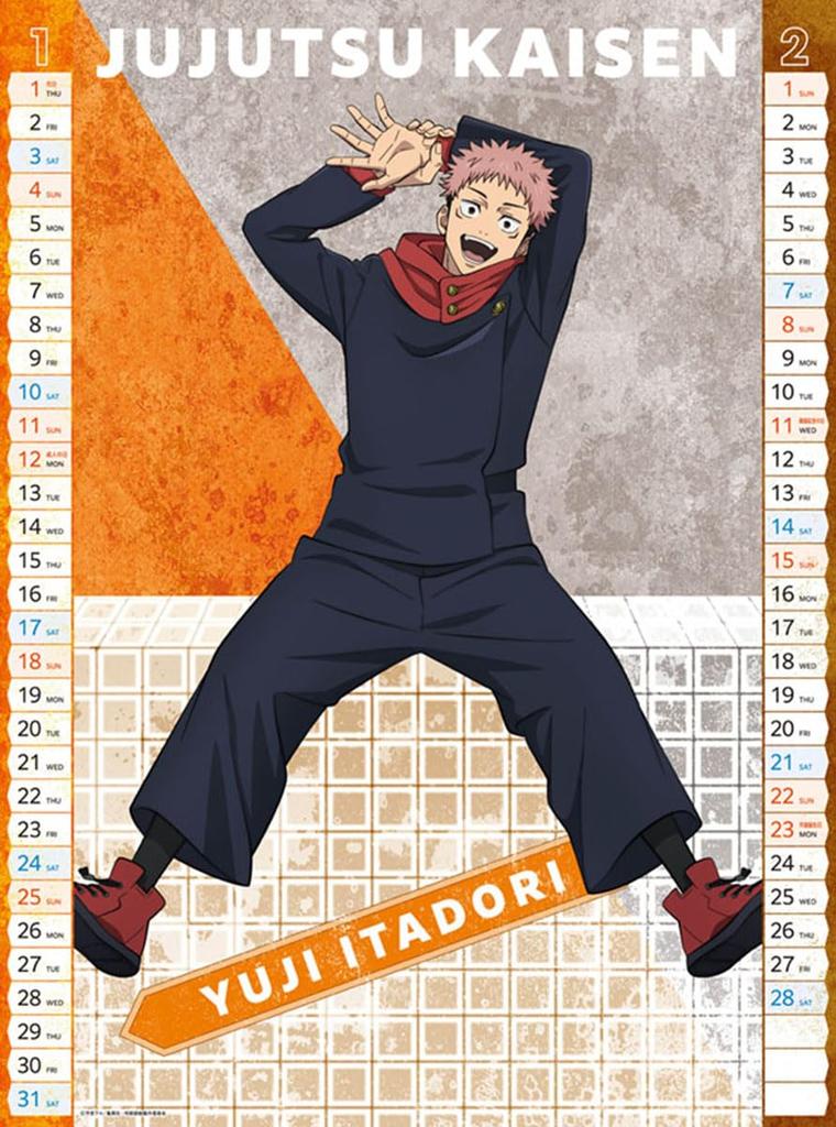TV Anime 2026 Wall Calendar "Jujutsu Kaisen" CL-019