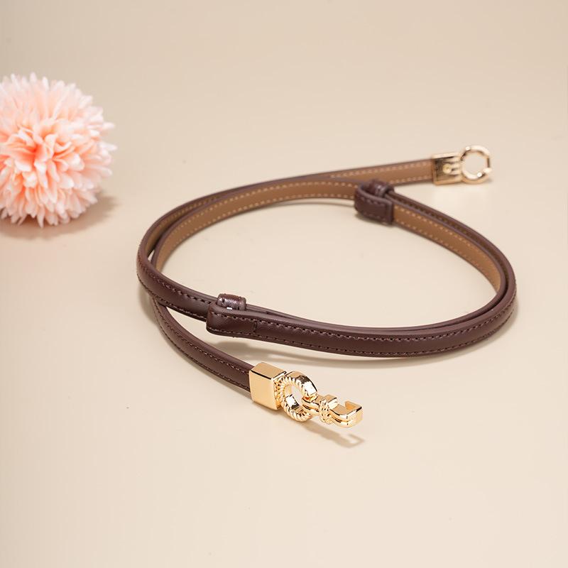 Slim Belt Women's Decoration Versatile High-end Retro Waist Seal Niche with Dress Shirt Waist Jeans Belt