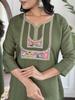 Indian Designer Kurta Pant Dupatta Set Women Bollywood Top Tunic Kurti Salwar Suit Dress