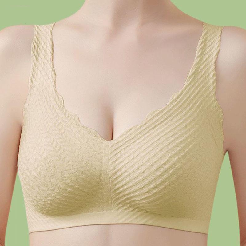 Seamless Lace Sports Bra: Sexy, One-Piece, Comfort Fit.