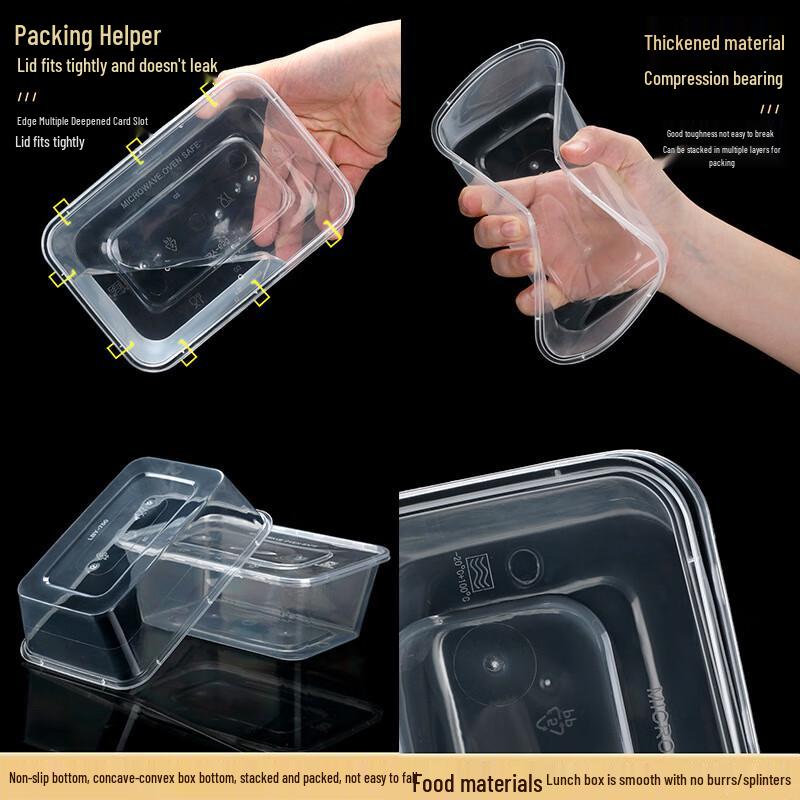 ZISIZ Disposable Takeaway Food Containers