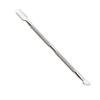 High-Grade Stainless Steel Double-Ended Cuticle and Polish Remover Tool: Large & Small Nail Art Pushers