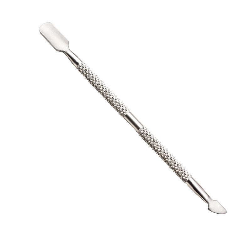 High-Grade Stainless Steel Double-Ended Cuticle and Polish Remover Tool: Large & Small Nail Art Pushers