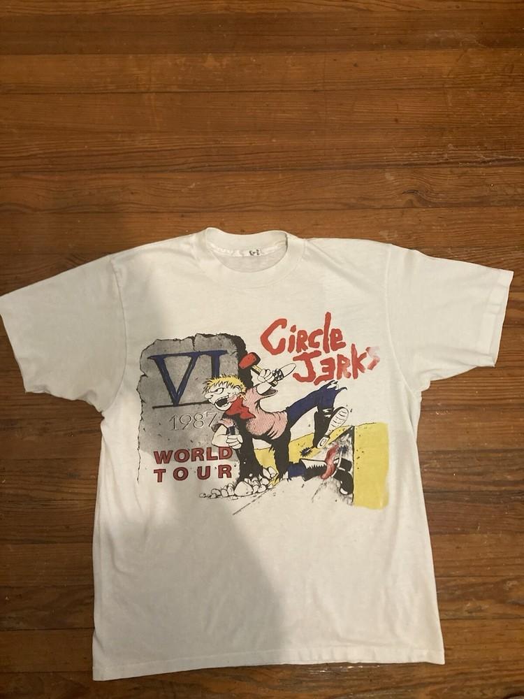 Vintage Circle Jerks Band  All Size S to 5XL SE090 FREE SHIPPING Unisex T-Shirt L