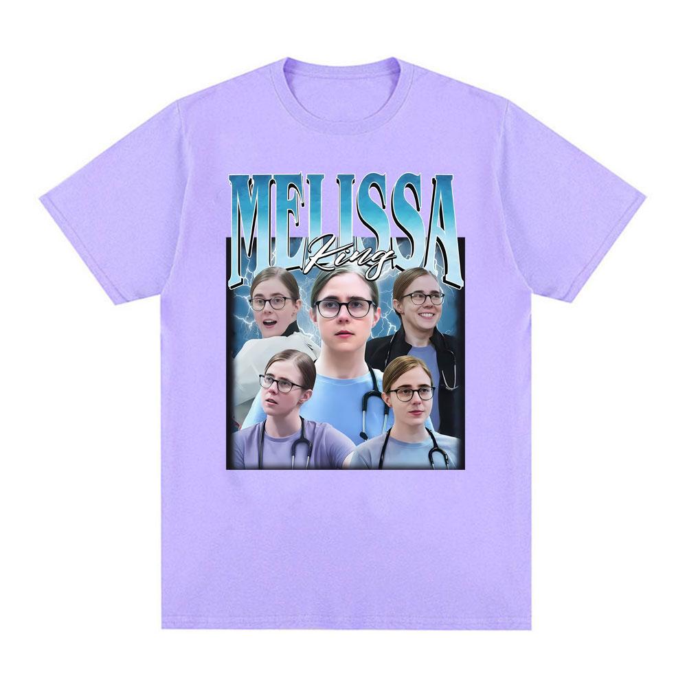 Melissa King Vintage Funny Doctor Meme T Shirt Unisexs Women Summer High Street Gothic Tshirt 100 Cotton Oversized Cozy Tshirts