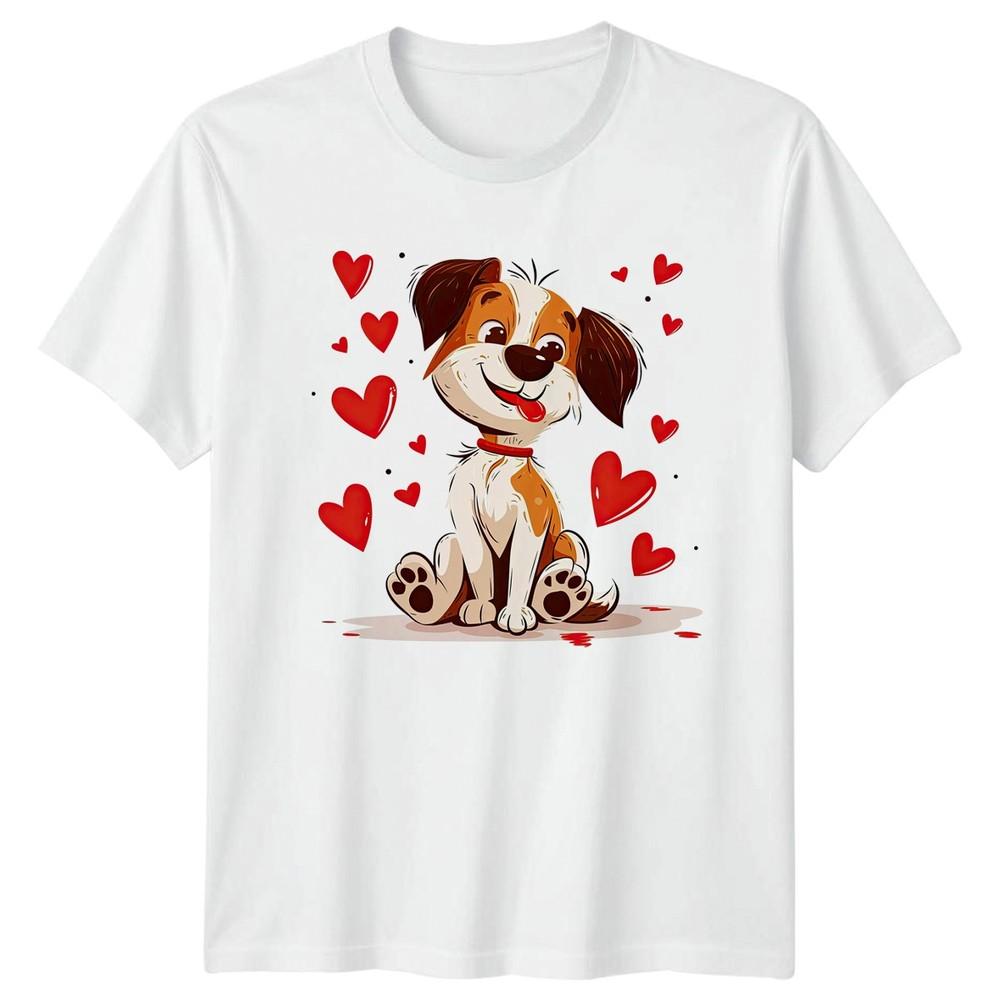 My Dog Is My Valentine TShirt Dog Lovers Pets Valentines Day Gift S