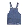 Girls Spring and Autumn Suspender Skirt Western Style Korean Children's Dress Middle and Small Children's Casual Denim Suspender Skirt