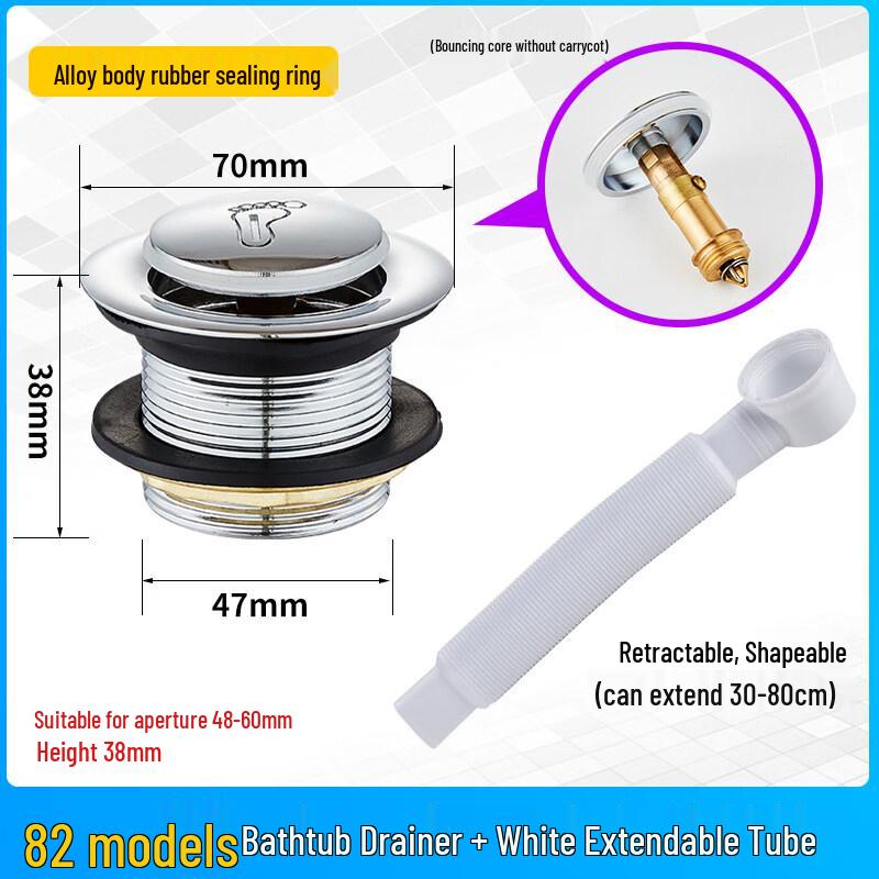 TLXT Bathtub Drainer Set
