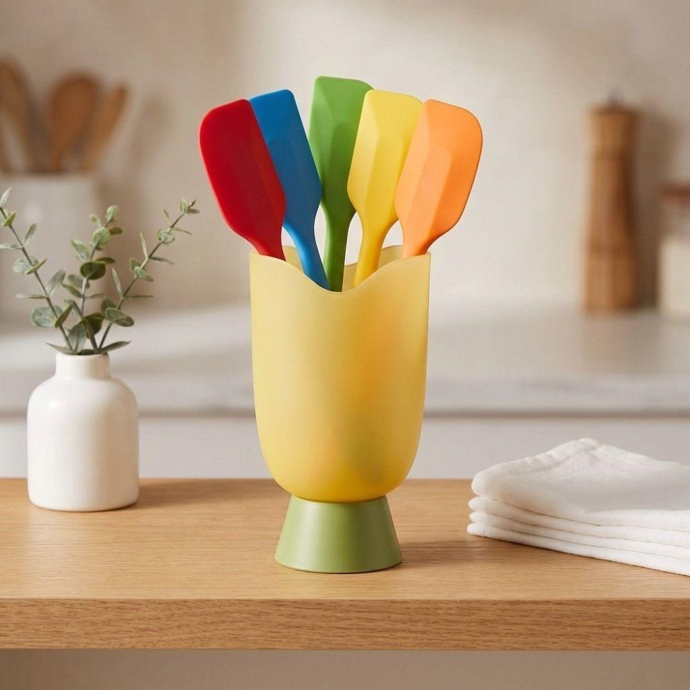 Spoon Stand Plastic Chopsticks Tube Kitchenware Cutlery Organizer  Home