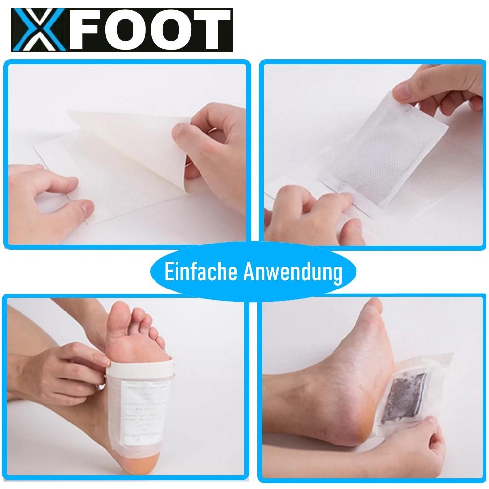 XFOOT Foot Plasters Foot Plasters Wellness Foot Care Bamboo Plasters [20 Pcs]
