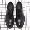 Inner height-increasing hole shoes men's 8cm summer new hollow breathable business dress leather shoes men's genuine leather sandals