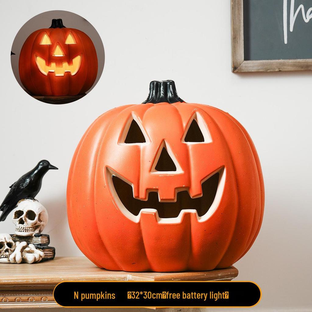 Große Halloween-Kürbis-Laterne für Innen-/Außen dekoration