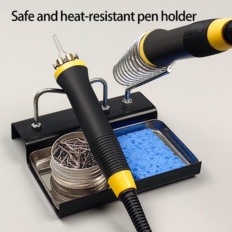 Digital Temperature Control Wood Burning Tool Set 110V With 2 Pen 36 Tips For Wood Leather Canvas Craft