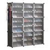 Foldable Multi-layer Shoe Rack: Vertical Wall-mounted Storage Cabinet for Students and Dorms