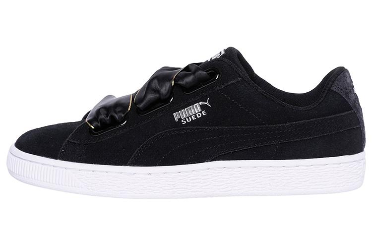 PUMA Suede Heart Galaxy Black Women s 369232-03 35.5