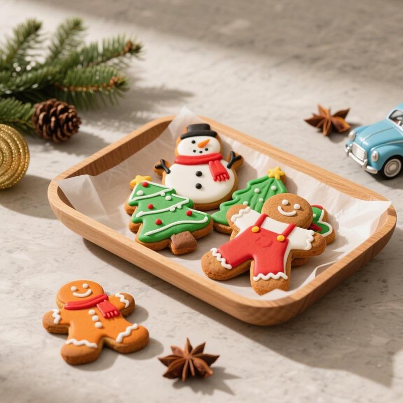 Christmas Cookie Cutters Set, 18 Piece Stainless Steel Holiday Cookie Baking Tools Gingerbread Man Snowflake Christmas Tree Hear Star Angel Shapes