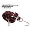 Bicycle Luggage Rope Mountain Bike Elastic Straps Cord Hooks Strong Elasticity Convenient To Carry Outdoor Tensioning Belts