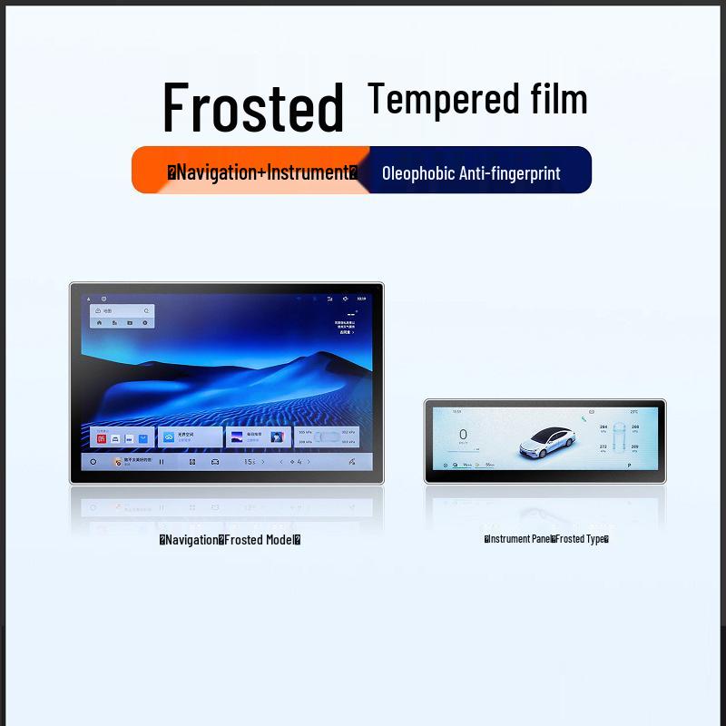 Geely Haoyue L Center Console Screen Protector - Tempered Film for 25 Models, Car Interior Decoration.