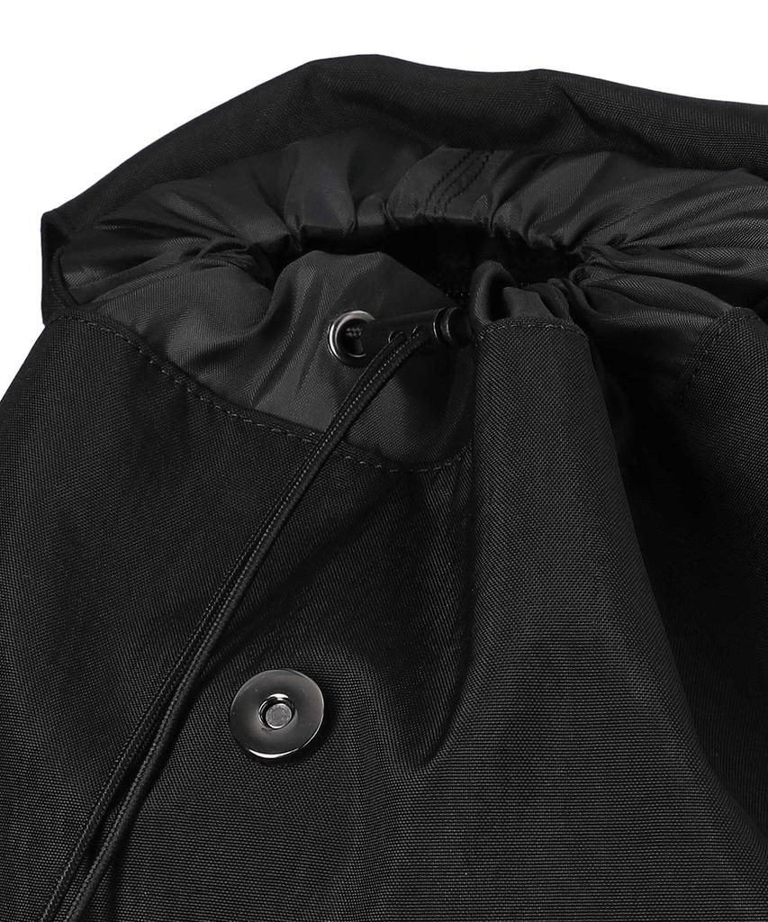 Neikidnis Flap String Backpack Black